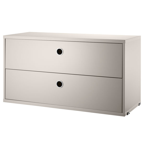 Cajonera 78x30x42 Beige