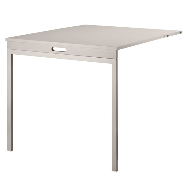 Mesa Plegable 78x30/96x71 Beige - Beige