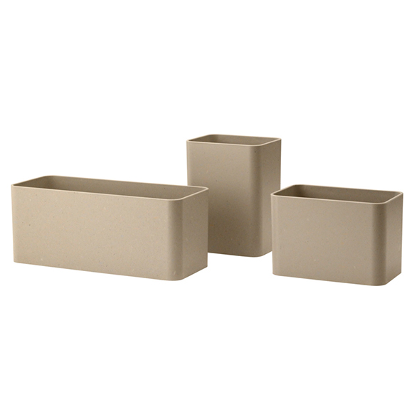 Organizadores (Pack 3 Ud) Beige