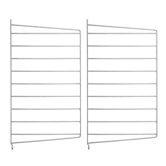 Panel Pared 50x30 (Pack 2 Ud) Galvanizado