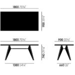 H 740 x W 1800 x D 900 mm +3.140,00 €