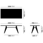 H 740 x W 2000 x D 900 mm +3.270,00 €