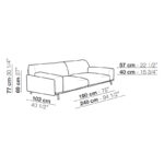 Sofá 2400 mm 9.632,81 €