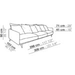Sofá 3080 mm 8.317,54 €