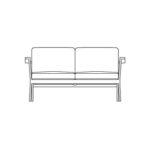 2 Plazas (An: 158 x P: 84 x Al: 71 cm) +1.779,31 €