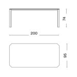 An: 2000 x P: 950 x Al: 740 mm 7.707,70 €