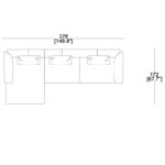 2 Plazas + Chaise Longue Izquierdo 9.665,02 €