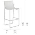 Taburete Respaldo Alto +1.040,00 €