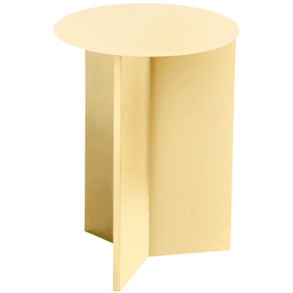 Mesa Slit / Ø35 x H47 / Acero Amarillo-0