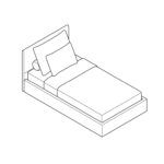 An: 1200 x P: 2140 x Al: 980 mm (Para colchón de 1050 x 2000 mm) +2.369,10 €