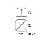 990 x 990 mm 1.935,00 €