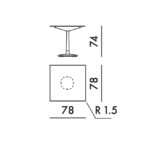 780 x 780 mm 1.935,00 €