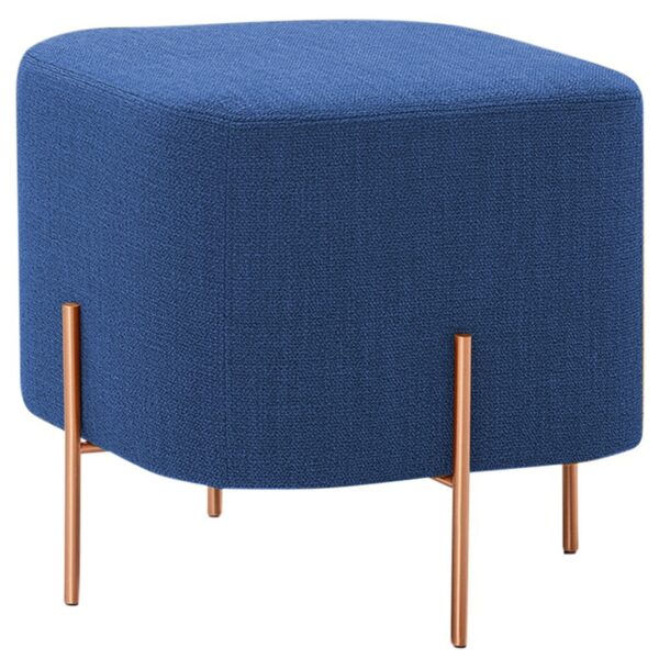 Pouf Elephant 45x45 / Patas Cobrizo / Tapizado Step Melange / ER-0