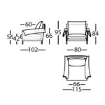 Sillón 115 Brazo Solapa 2.315,94 €
