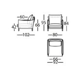 Sillón 92 Brazo Recto 2.315,94 €
