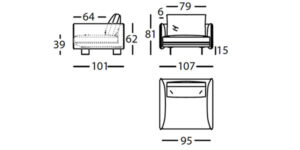 Sillón 107 +2.671,68 €