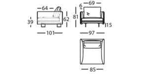 Sillón 97 +2.567,62 €