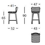 Taburete Acolchado Bajo +999,46 €