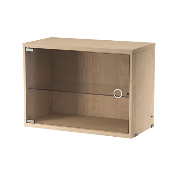 Armario Vitrina Puerta Batiente 58x30x42 Fresno