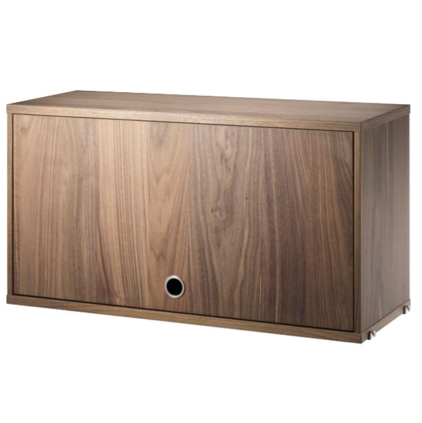 Armario Puerta Abatible 78x30x42 Nogal