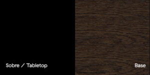 Doble Tono - Lacado Negro RAL 9005 / Nogal Oscuro 4.513,30 €