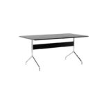 Roble Lacado Negro - Acero Cromado +1.342,19 €