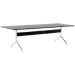 Roble Lacado Negro - Acero Cromado +2.101,23 €