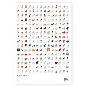 Vitra Design Museum Chair Collection Poster