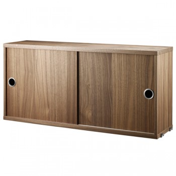 Armario Contenedor 78x20x37 Nogal