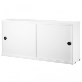 Armario Contenedor 78x20x37 Blanco