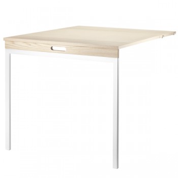 Mesa Plegable 78x30/96x71 Fresno - Blanco