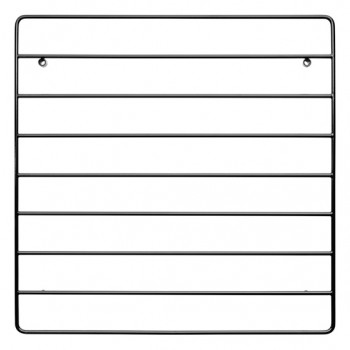 Rejilla de Pared 40x40 Negro ER
