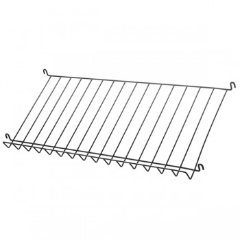 Estante Revistero Rejilla 78x30 Negro