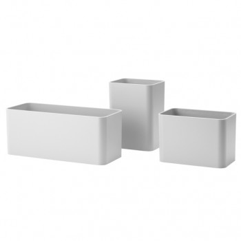 Organizadores (Pack 3 Ud) Gris ER