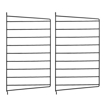 Panel Pared 50x30 (Pack 2 Ud) Negro