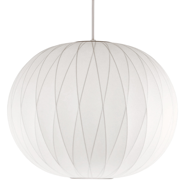Lámpara Nelson Ball Crisscross Bubble Pendant