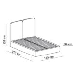 1730 x 2170 mm (Para colchón 1600x2000) +5.697,89 €