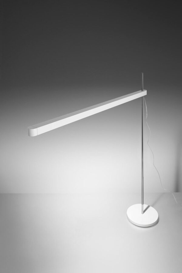 Lámpara Talak Table Cromo / Blanco ER