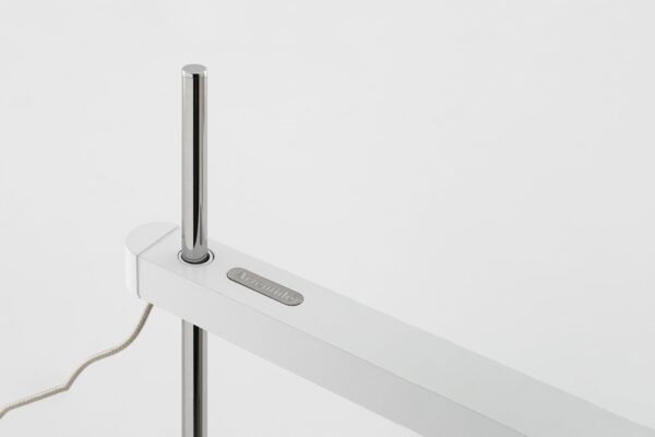 Lámpara Talak Table Cromo / Blanco ER