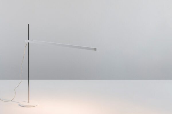 Lámpara Talak Table Cromo / Blanco ER