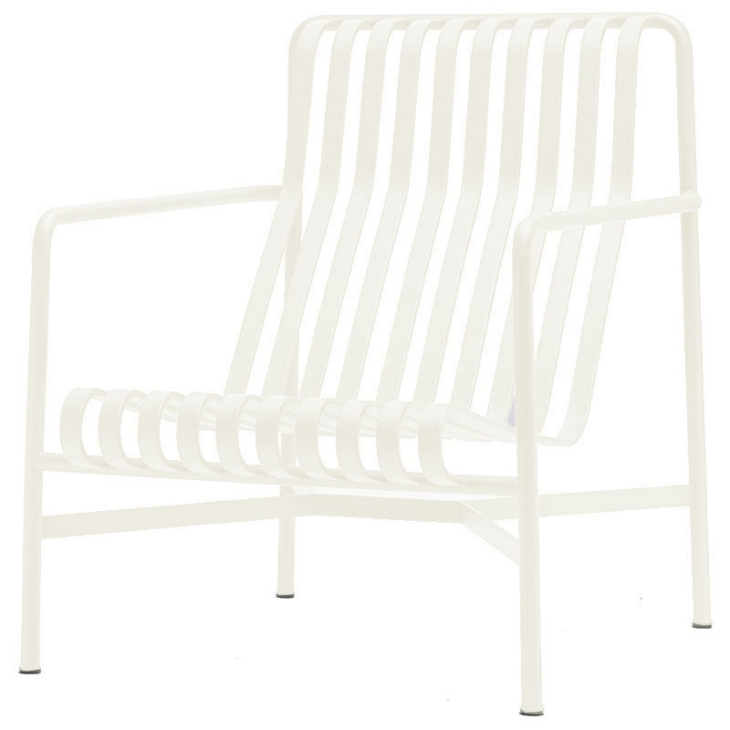 Sillón Palissade Lounge High Blanco Crema ER