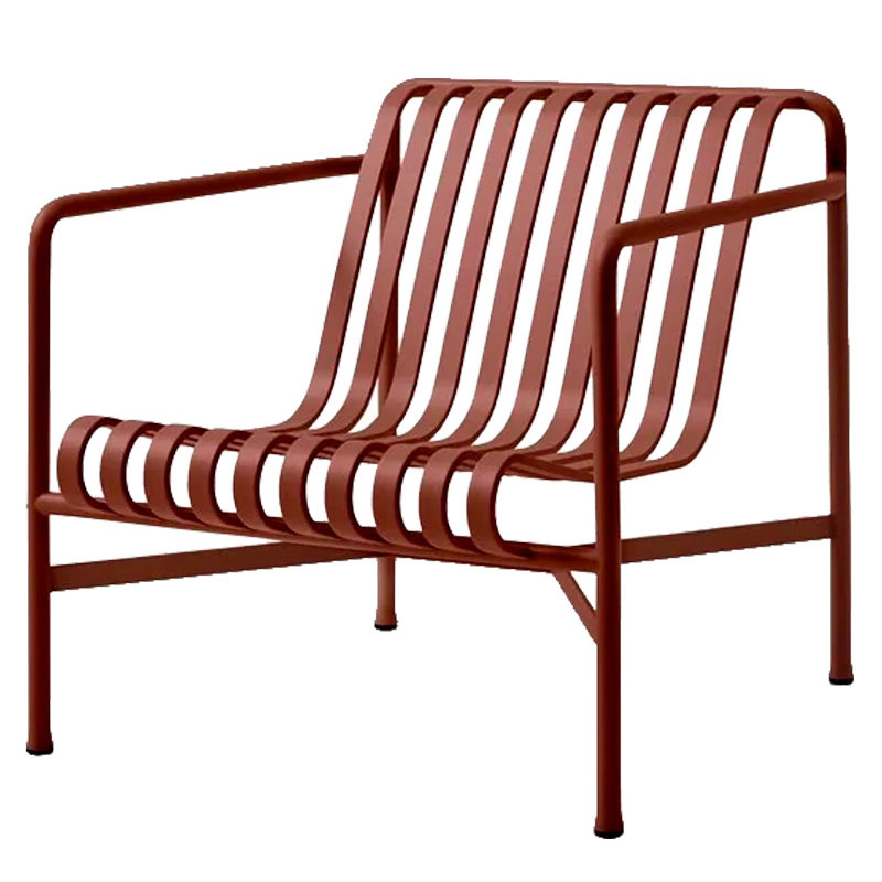 Sillón Palissade Lounge Low Rojo Hierro ER