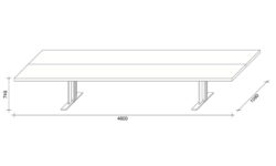 Al: 745 x An: 4000 x P: 1090 mm 7.538,30 €