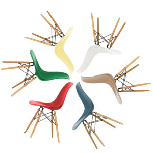 Silla Exposición Plastic DSW