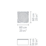 600 x 600 x 320 mm +1.275,34 €