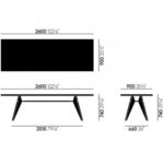 Al 740 x An 2600 x P 900 mm 3.383,00 €