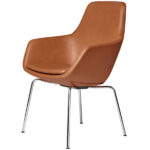 Piel Grace Nogal / Patas Cromo +2.597,87 €