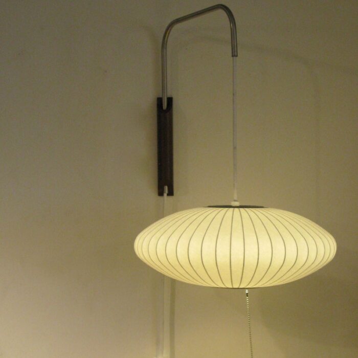 Lámpara Nelson Saucer Wall Sconce Cabled