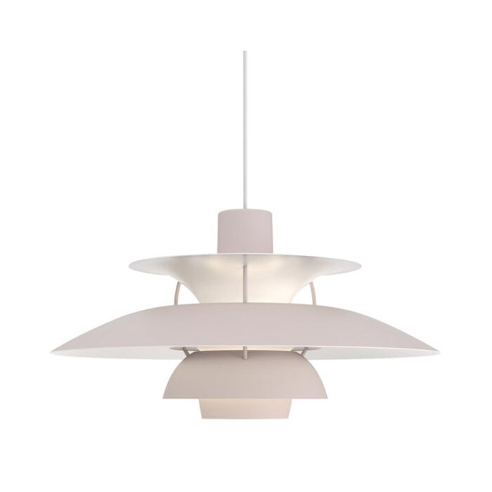 Lámpara PH 5 Pendant Gris Ostra Monocolor