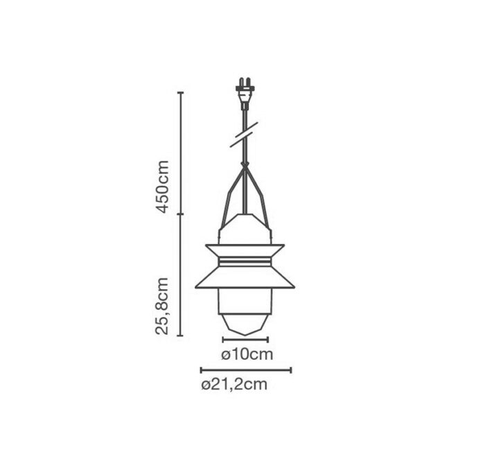 Lámpara Santorini Pendant